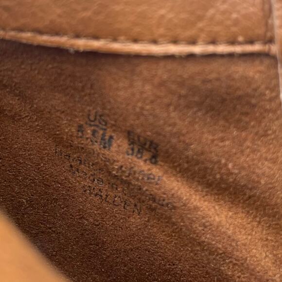 Sam Edelman Walden Bootie Ankle Boots Zipper Suede Brown Womens 8.5 - Picture 8 of 8